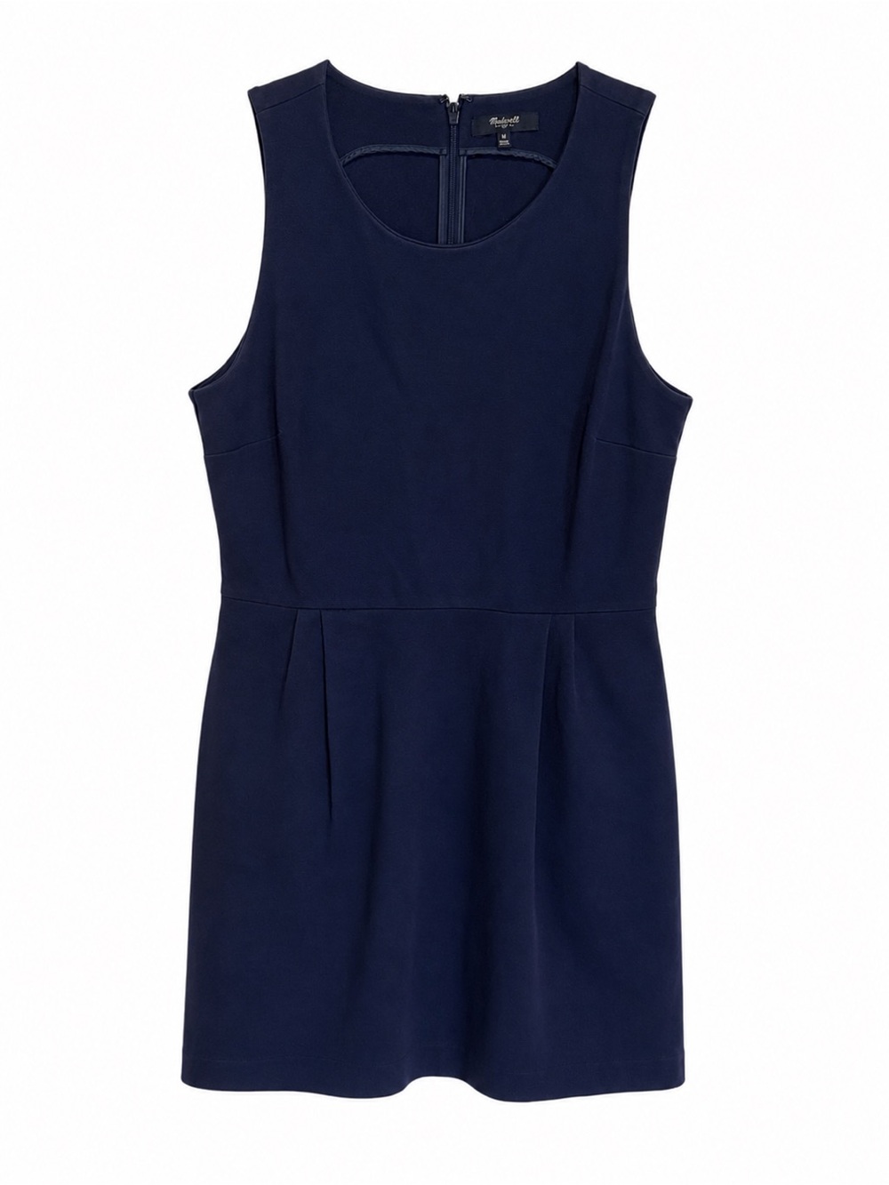 Madewell Navy Blue Sleeveless Fit & Flare Dress Women’s Size Medium